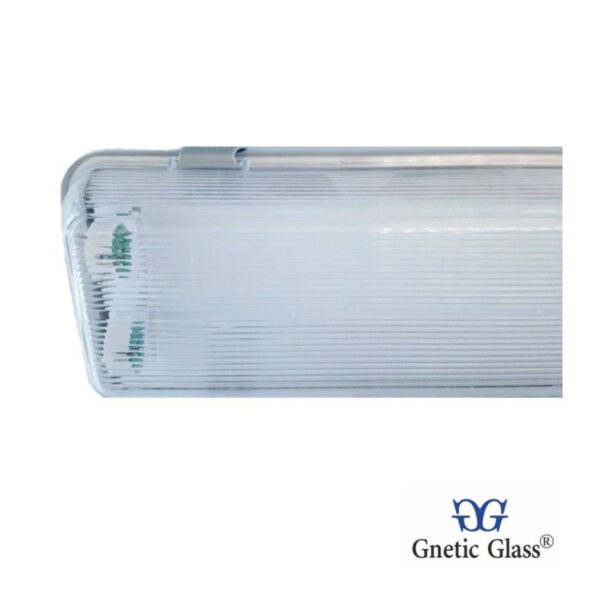 PANTALLA ESTANCA PARA TUBO T8 1*18W-DOS LADOS