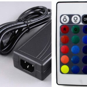 CONJUNTO PARA TIRA LED 12V-5A-(60W/ RGB)