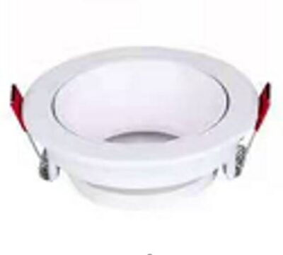 ARO GU10- REDONDO (BLANCO/ORO)