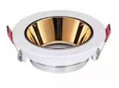 ARO GU10- REDONDO (BLANCO/ORO) - Imagen 2