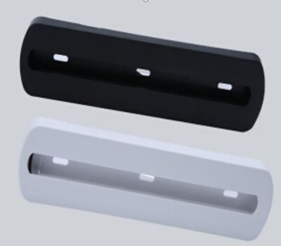 BASE SUPERFICIE PARA FOCO CON CARRIL ALARGADO (BLANCO/NEGRO)