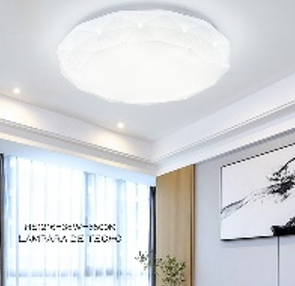 HS1216-36W-6500K-LAMPARA DE TECHO