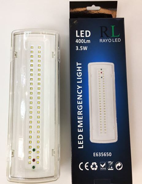 LAMPARA DE SEGURIADA (2W/3.5W)