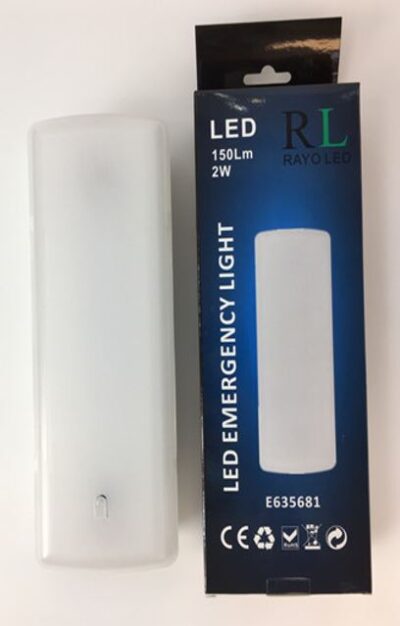 LAMPARA DE SEGURIADA (2W/3.5W) - Imagen 2