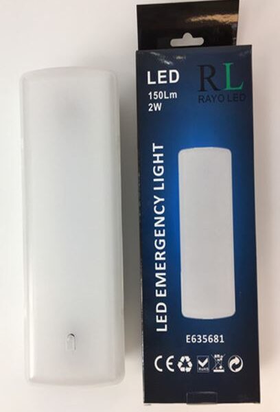 LAMPARA DE SEGURIADA (2W/3.5W)