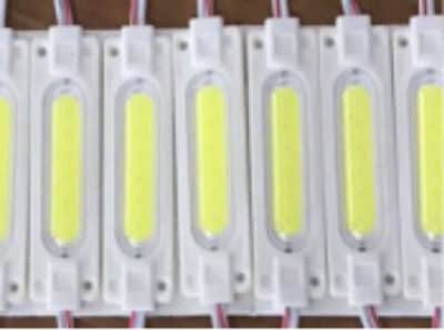12V MODULOS DE LED COB  1LED   2W   150LM  70X19MM ÁNGULO 160